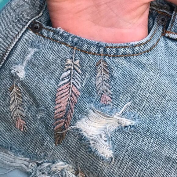 🔹American Eagle🦅Festival Shorts Junior’s Size 0 - Picture 7 of 12